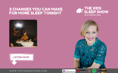 Episode 63- 3 Things You Can Change Today for More Sleep Tonight