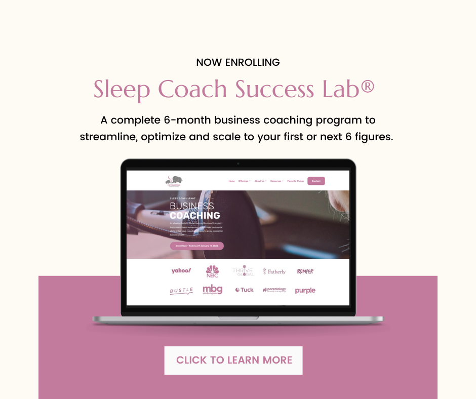 Sleep Coach Success Lab