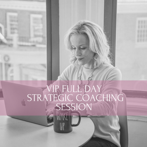 Full Day VIP Strategy Session with Courtney Zentz | Business Coaching | Tiny Transitions