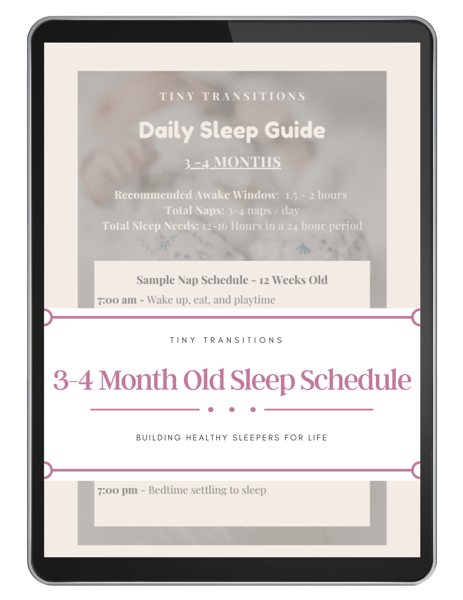 3-4 Month Old Sleep Schedule