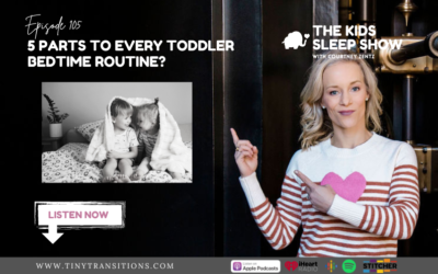 Episode 105 – 5 Parts to Every Toddler Bedtime Routine