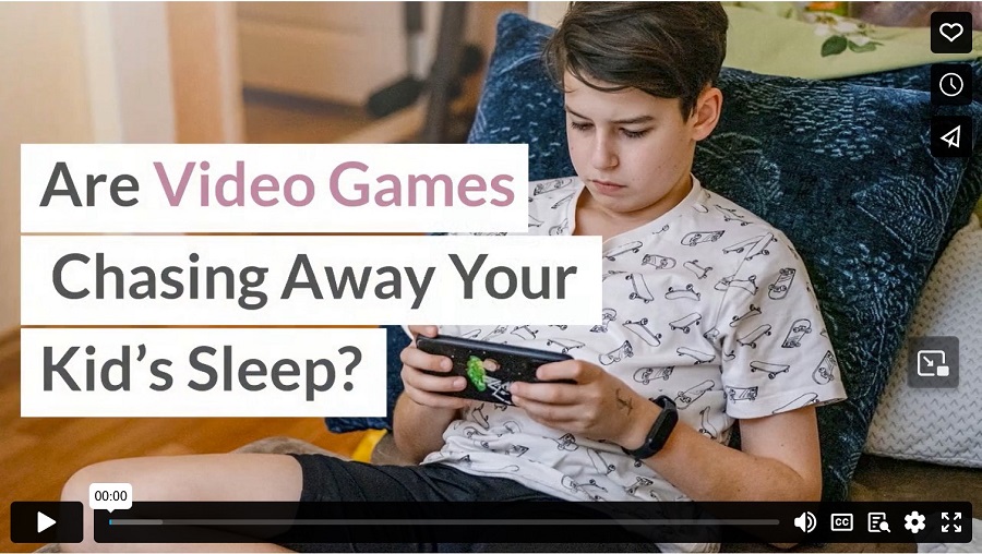 Are Video Games Chasing Away Your Kid’s Sleep?