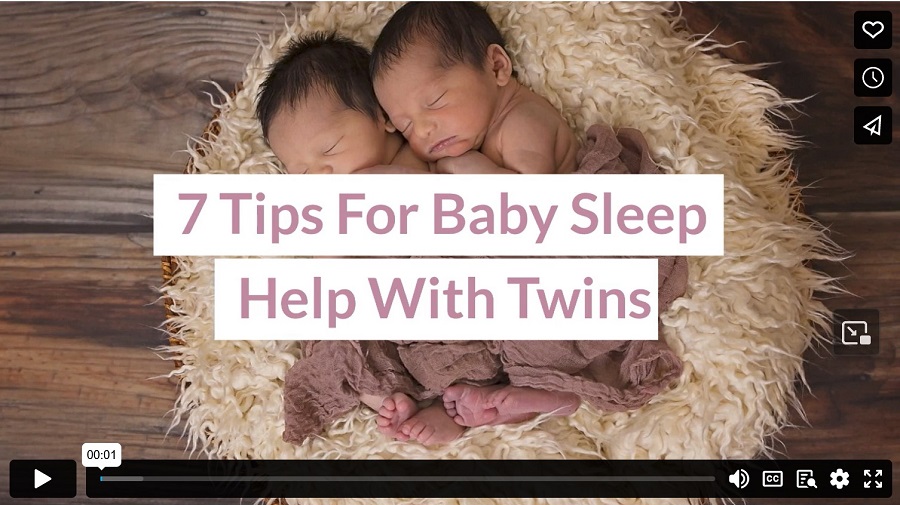 7 Tips For Baby Sleep Help With Twins