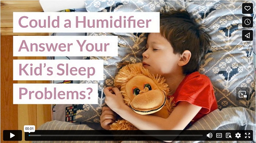 Could a Humidifier Answer Your Kid’s Sleep Problems?