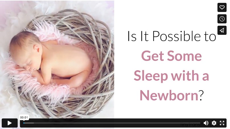 Is It Possible to Get Some Sleep with a Newborn?