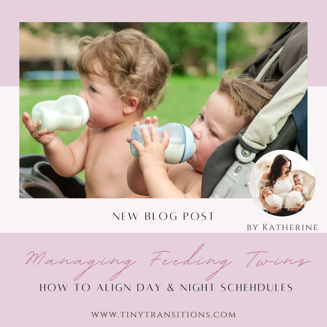 How to Keep Twins on the same feeding schedule