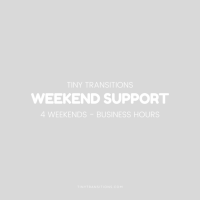 Weekend Support